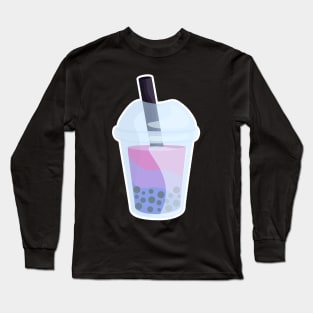 Bisexual Kawaii Bubble Tea T-Shirt Long Sleeve T-Shirt